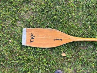 Remo vintage madera kayak piragua piraguismo 