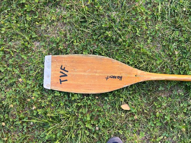 Remo vintage madera kayak piragua piraguismo