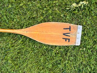 Remo vintage madera kayak piragua piraguismo 