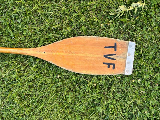 Remo vintage madera kayak piragua piraguismo