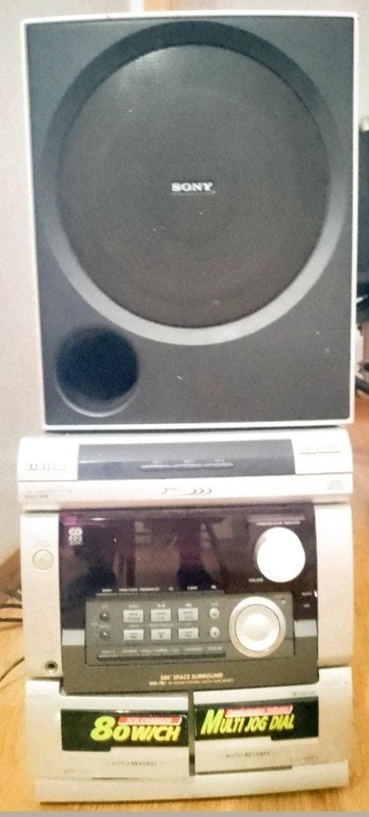 medicadena Samsung y altavoz Sony