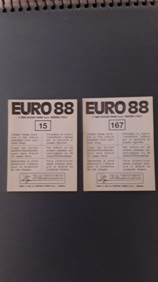 CROMOS EURO 88. PANINI