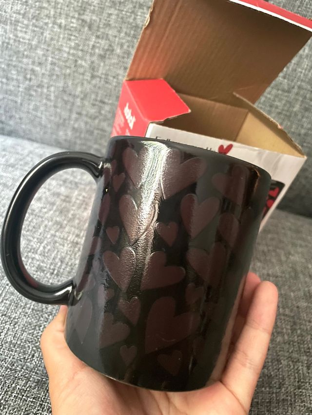 taza de ceramica con sensor