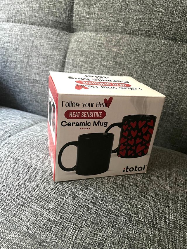 taza de ceramica con sensor