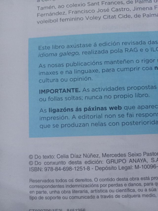 Lingual y literatura 4 ESO