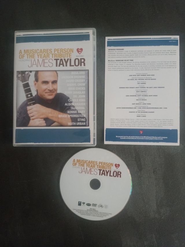 DVD Tributo James Taylor Sting, Springsteen...)