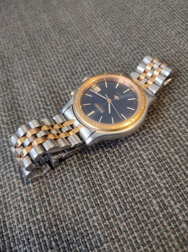 Reloj Seiko Kinetic SQ100 5M22 100m Hombre