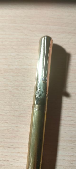 BOLIGRAFO SPIRIT OF ST. LOUIS. METAL CHAPADO ORO