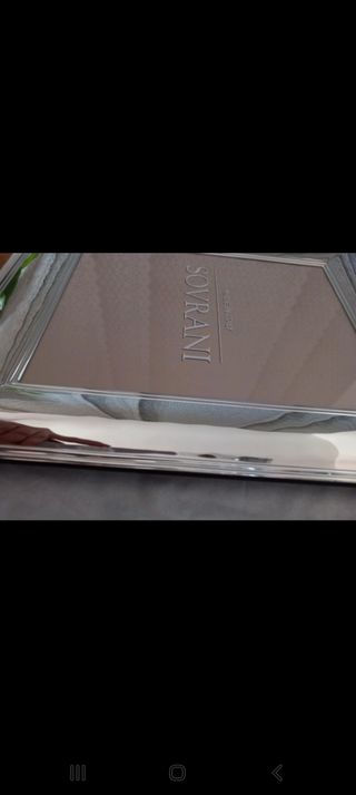 portafoto in argento