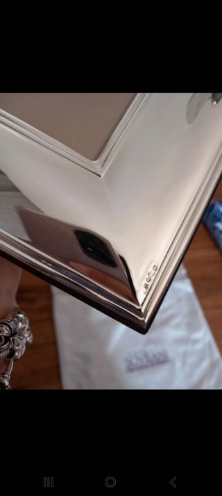 portafoto in argento