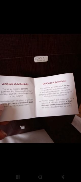 portafoto in argento