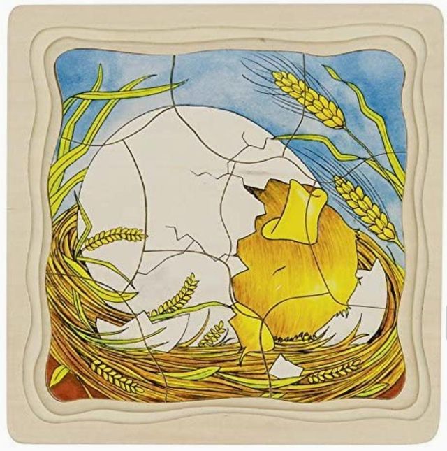 Puzzle Goki 44 pezzi x 4 figure