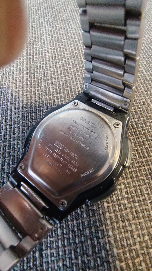 Reloj Casio AQ 180W Digital Alarma Crono Agenda