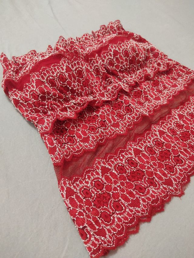 top lavorato in pizzo