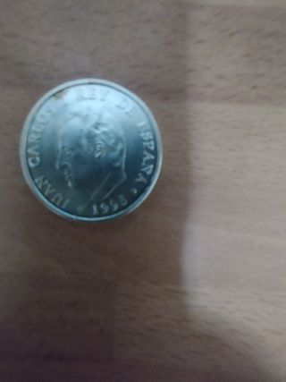 Moneda Plata 2000 pesetas; año 1995