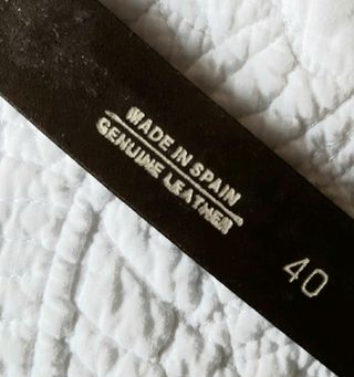 Cinturón de Thomas Burberry
