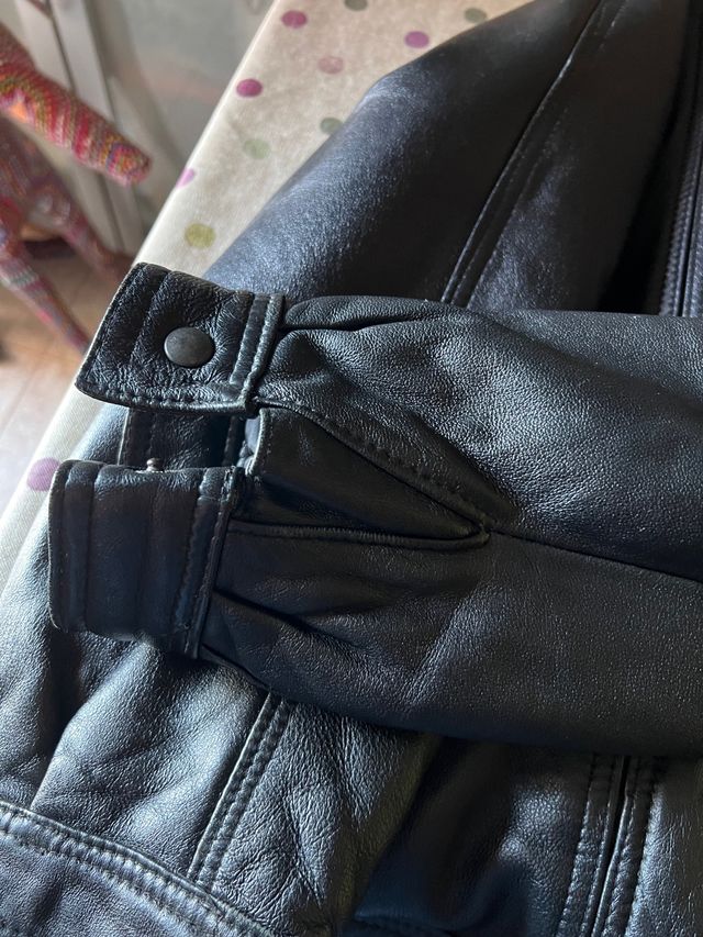 Cazadora cuero autentico