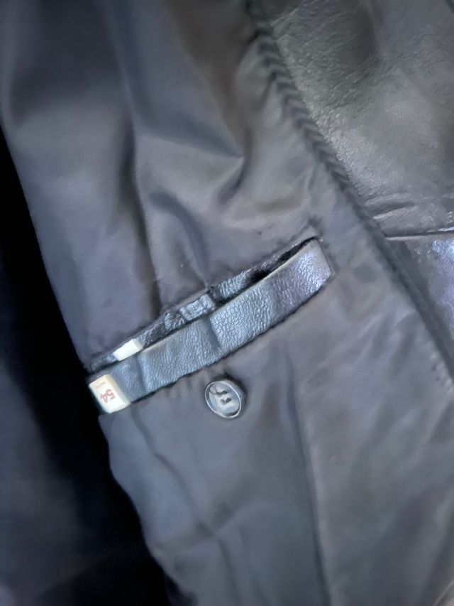 Cazadora cuero autentico