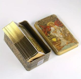 Cartas de taro Golden Art Nouveau