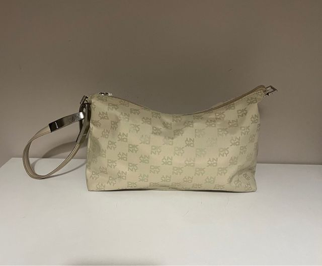 Bolso DKNY lona beige