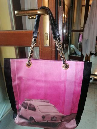 shopping rosa e nero