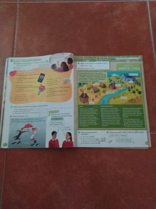 Libro escolar  inglés