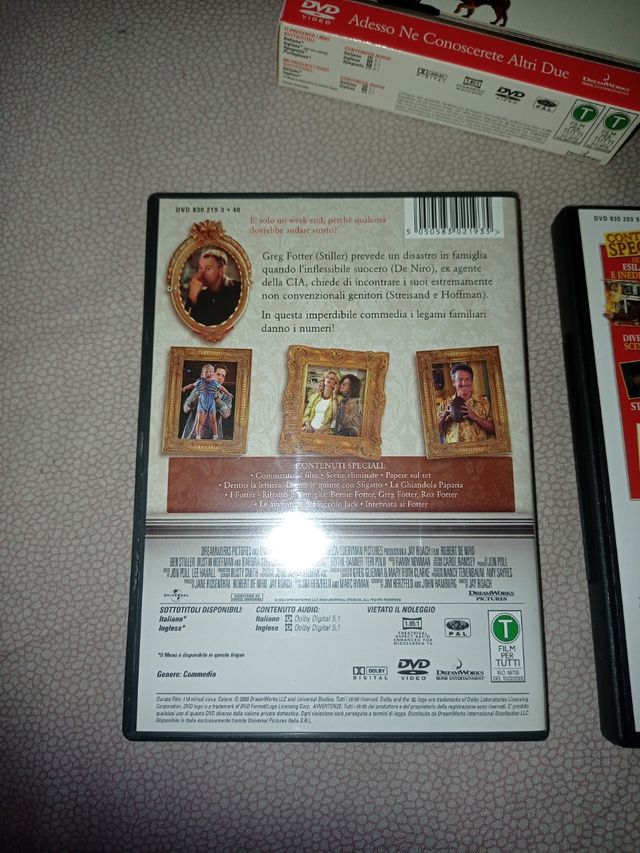 cofanetto DVD Ti presento i miei con Ben Stiller