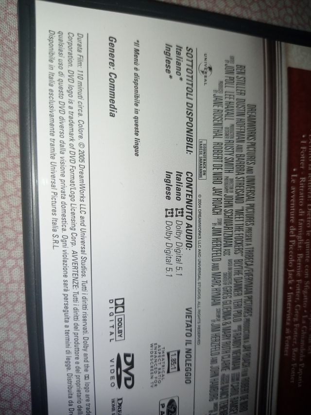 cofanetto DVD Ti presento i miei con Ben Stiller