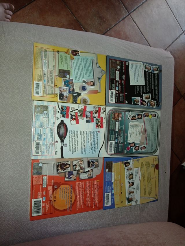 cofanetti 6 stagioni della serie Scrubs