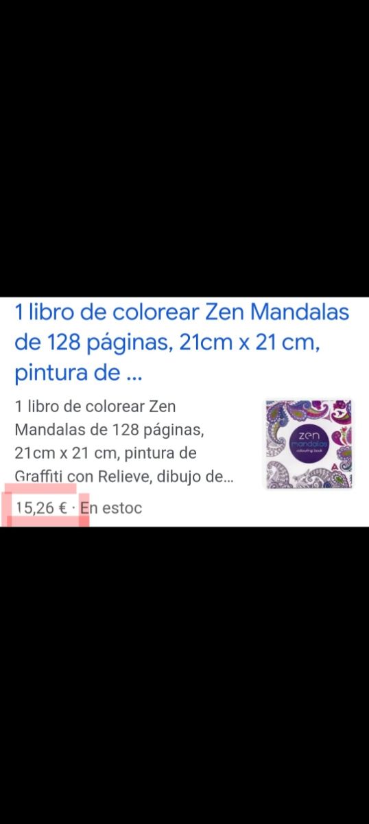 zen mandalas libro de colorear 128 páginas