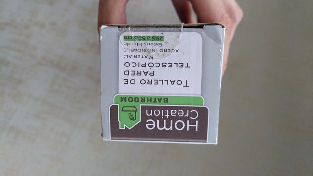 NUEVO TOALLERO DE PARED EXTENSIBLE TELESCOPICO