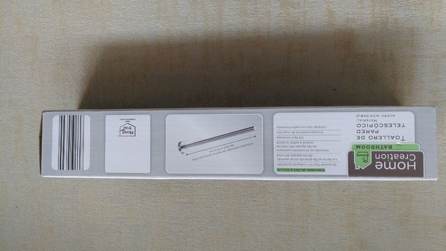 NUEVO TOALLERO DE PARED EXTENSIBLE TELESCOPICO