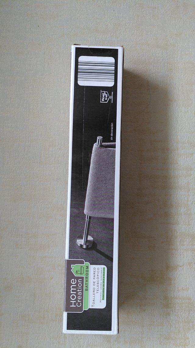 NUEVO TOALLERO DE PARED EXTENSIBLE TELESCOPICO