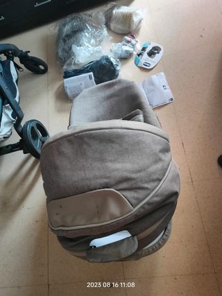 carrito bebe 3piezas