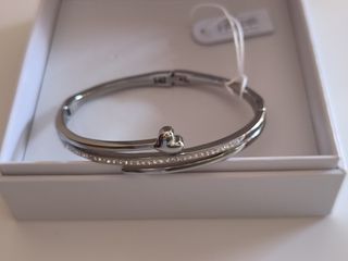 Pulsera Circonitas Lotus Style Nueva. Acero inoxid