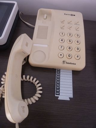 teléfono fijo