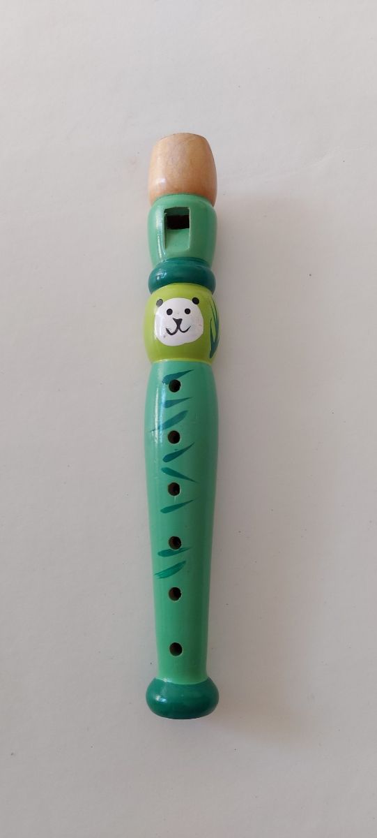 Flauta infantil madera