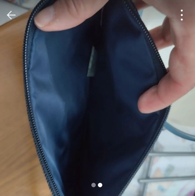 pochette Guess in denim