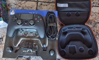 PS4 2015 + MANDO FUSION PRO + FUNDA + JUEGOS