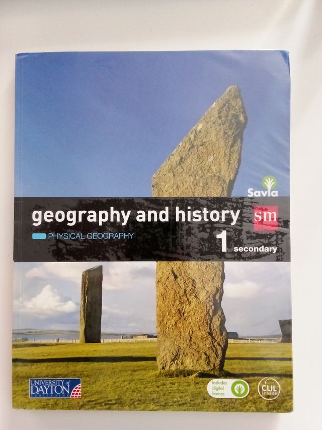 GEOGRAPHY AND HISTORY. SM. 1º ESO. SAVIA