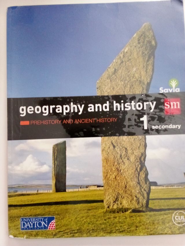 GEOGRAPHY AND HISTORY. SM. 1º ESO. SAVIA