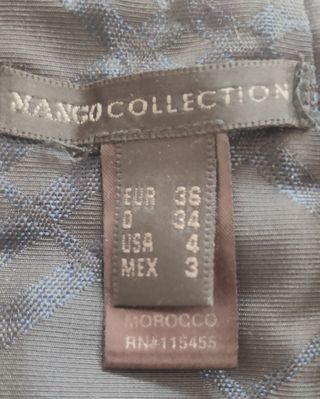 Falda de Mango con tul debajo t-36