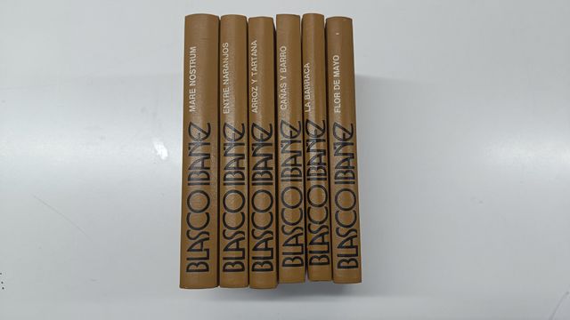Colección 6 libros Blasco Ibañez