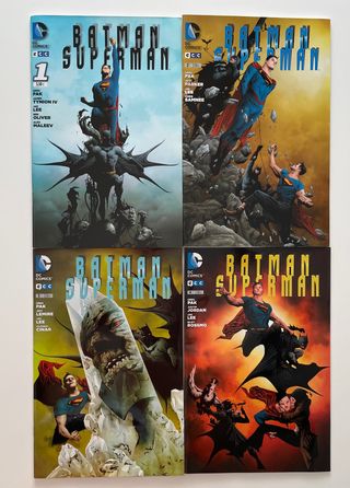 Batman Superman 1 al 4 ECC Greg Pak y Jae Lee