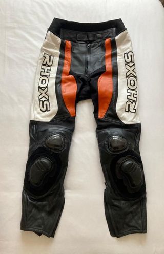 Mono cuero moto Rhoxs dos piezas