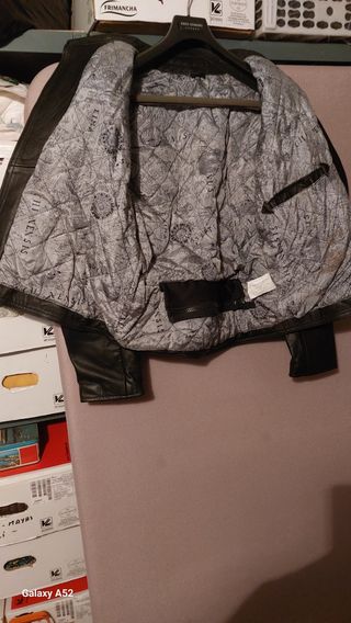 chaqueta de cuero para motos