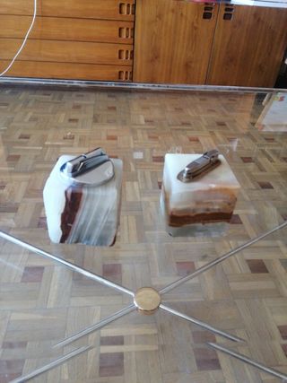 juego 2 mecheros de mesa