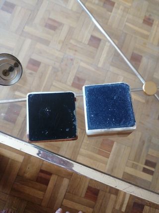 juego 2 mecheros de mesa