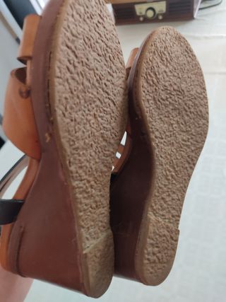 Sandalias cuña Massimo Dutti
