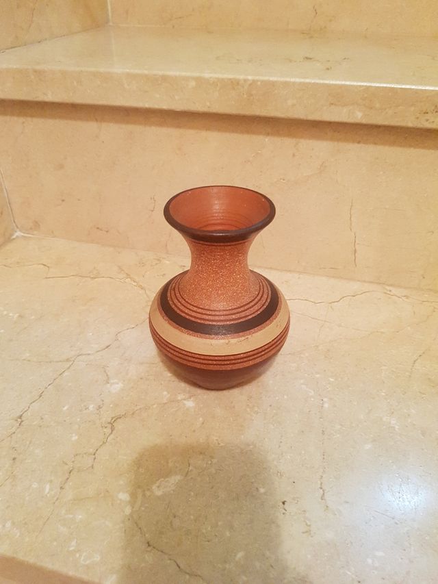 Jarrón de barro